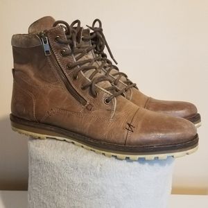 FRANCO FORTINI DOUBLE ZIP 2 BOOTS MEN'S  SIZE 11.5